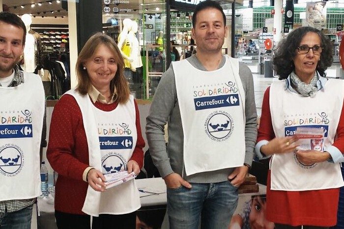 voluntarios Carrefour Pontevedra