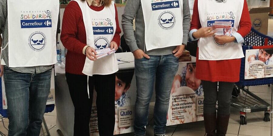 voluntarios Carrefour Pontevedra