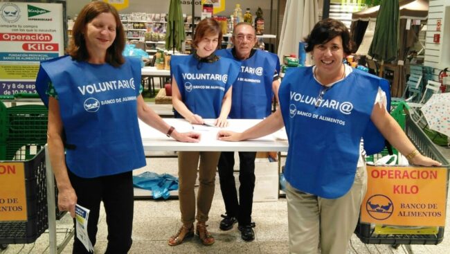 voluntarios El Corte Inglés Vigo