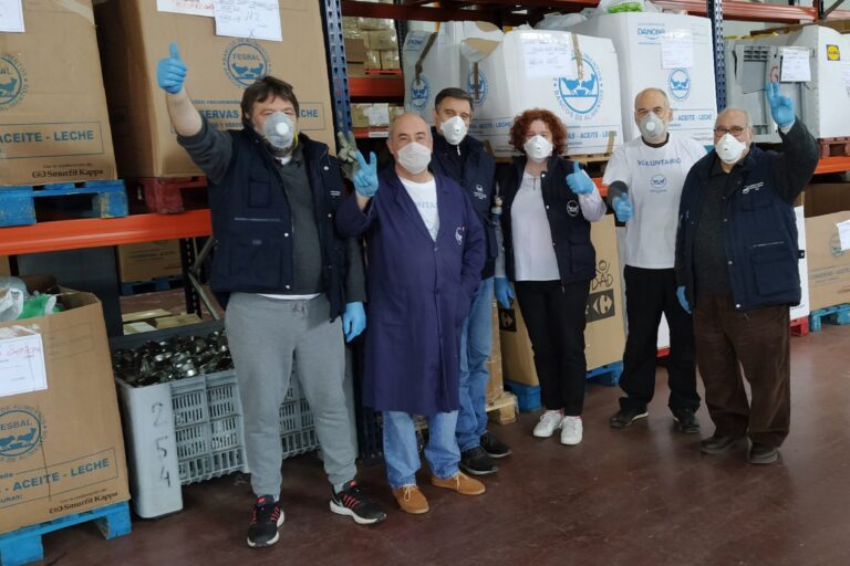 voluntari@s Bco Alimentos durante estado alarma