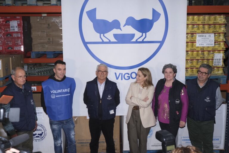 Iago Aspas, padrino del Bco Alimentos Vigo