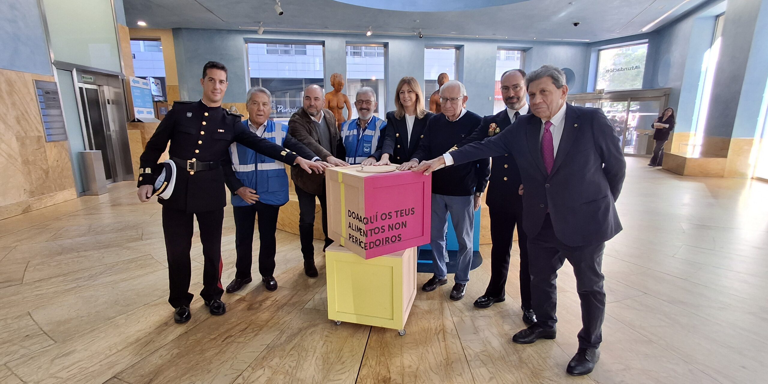 foto de familia presentación concierto benéfico 30º Fundación Provincial Banco Alimentos